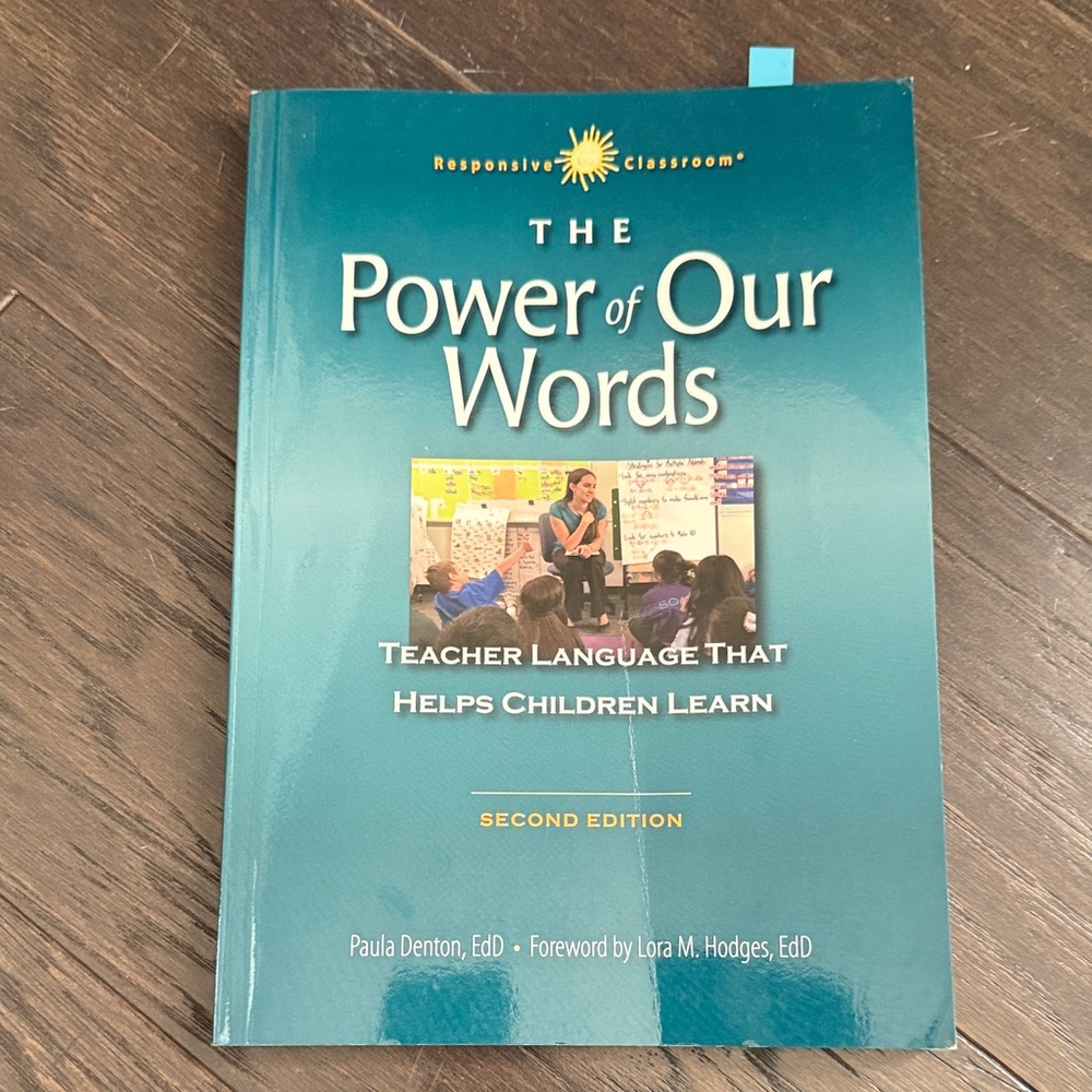 The Power of Our Words - Teacher Language Book (Teal Cover)